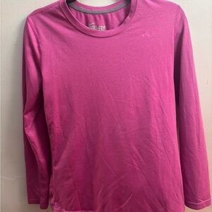 Nike Dri-Fit Fuchsia Long Sleeve Tee